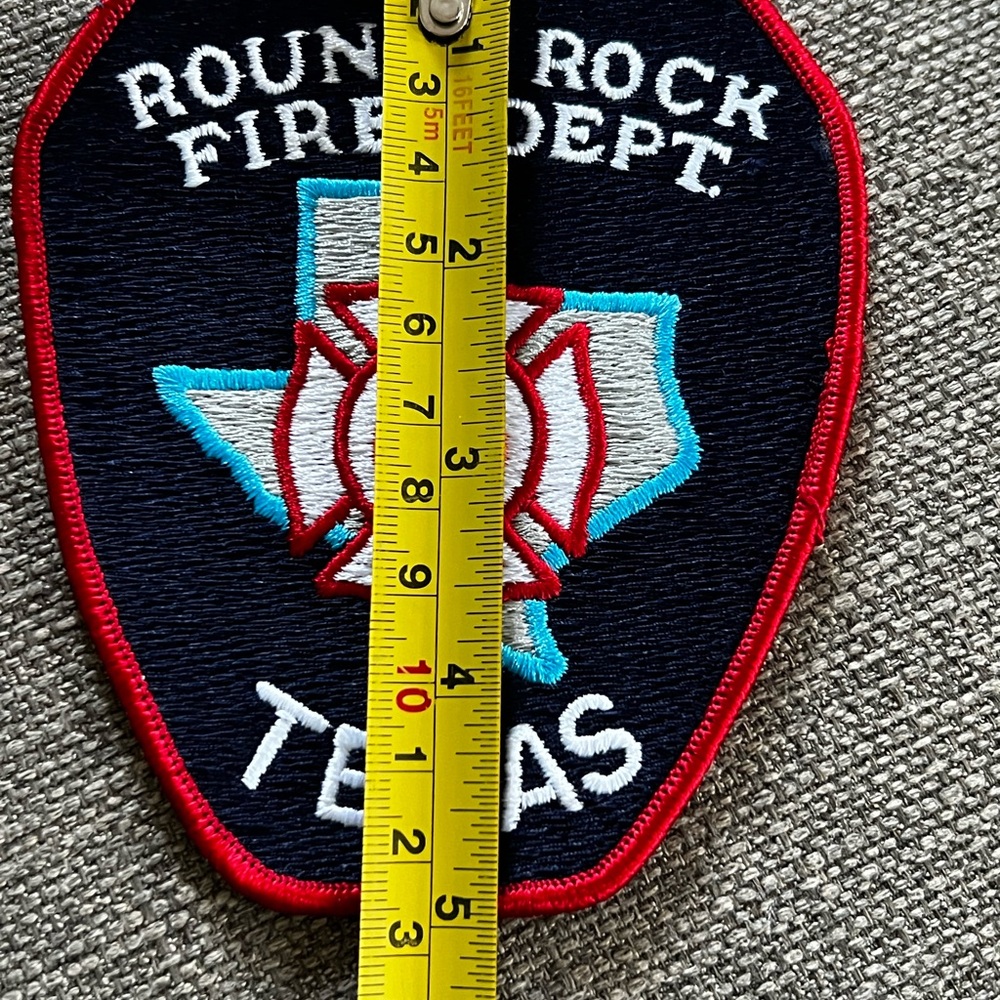 NEW Round Rock TX Fire Department Patch